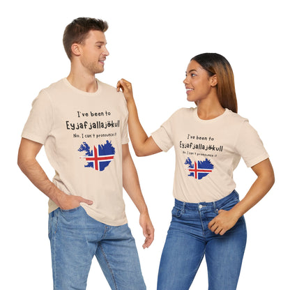 Eyjafjallajökull T-Shirt – Funny Iceland Volcano Travel Merch