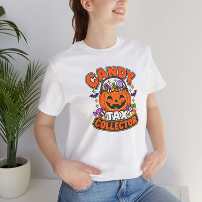 Candy Tax Collector T-shirt - Funny Halloween Trick-or-Treat Tee