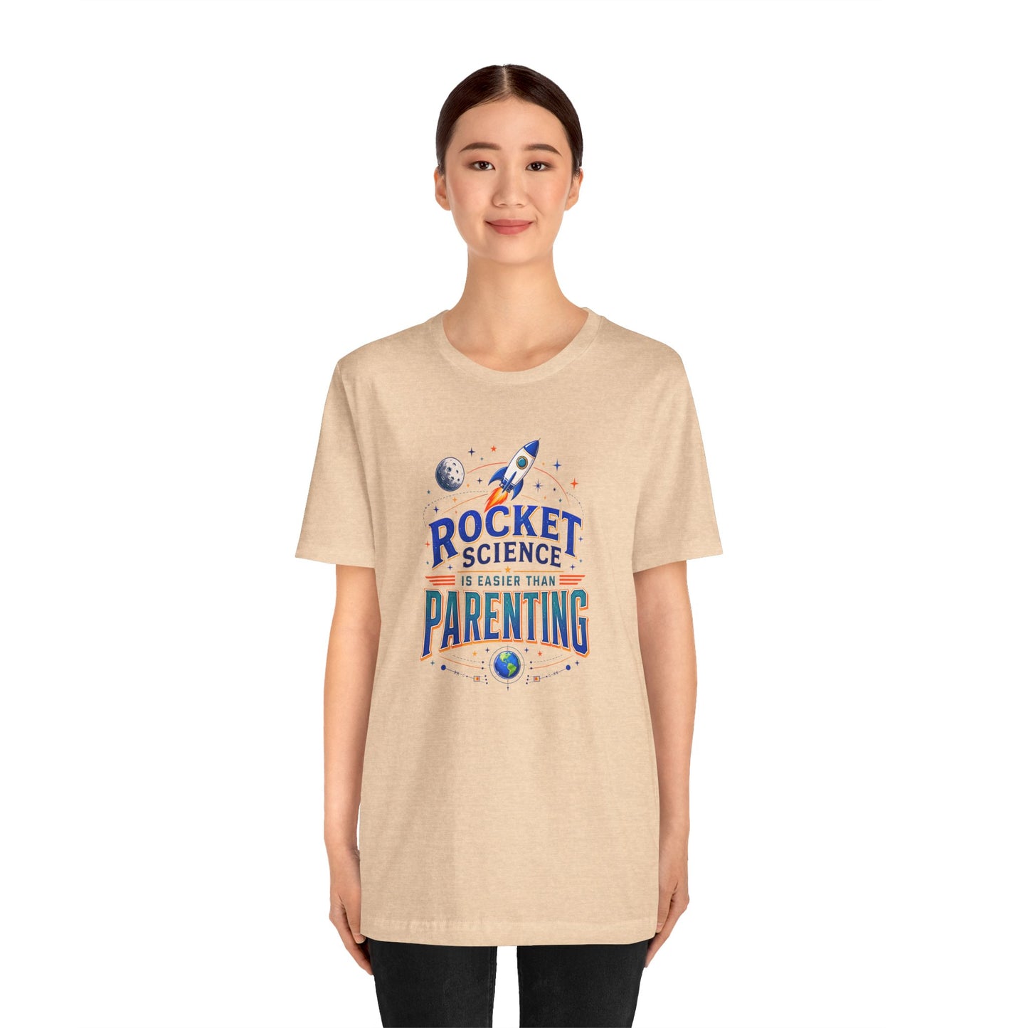 Rocket Science Parenting T-Shirt – Funny Aerospace Parent Tee