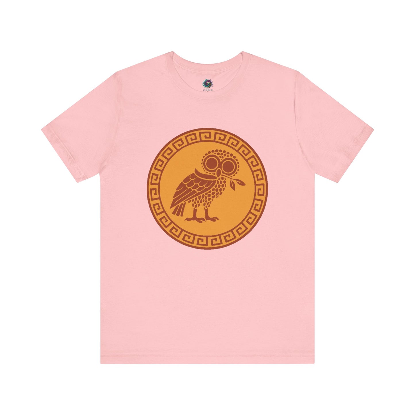 Athena’s Owl T-Shirt – Greek Mythology Bird Tee