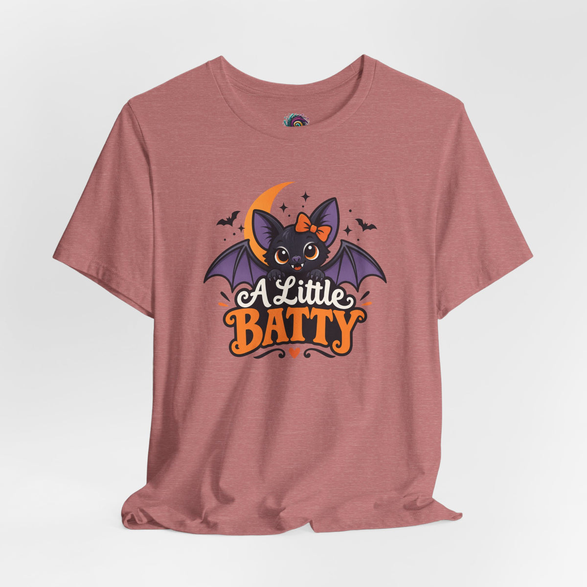 A Little Batty T-shirt - Cute Funny Halloween Bat Tee