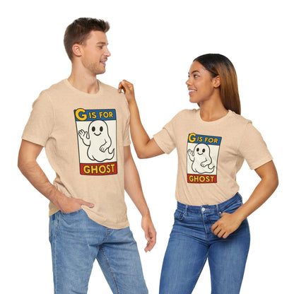 G Is for Ghost Shirt – Funny Monster Alphabet Halloween Tee
