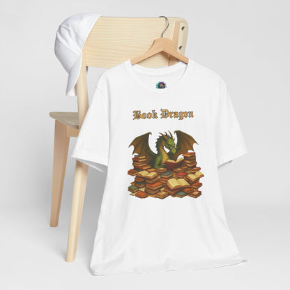 Book Dragon T-Shirt – Funny Book Lover Shirt & Gifts for Readers