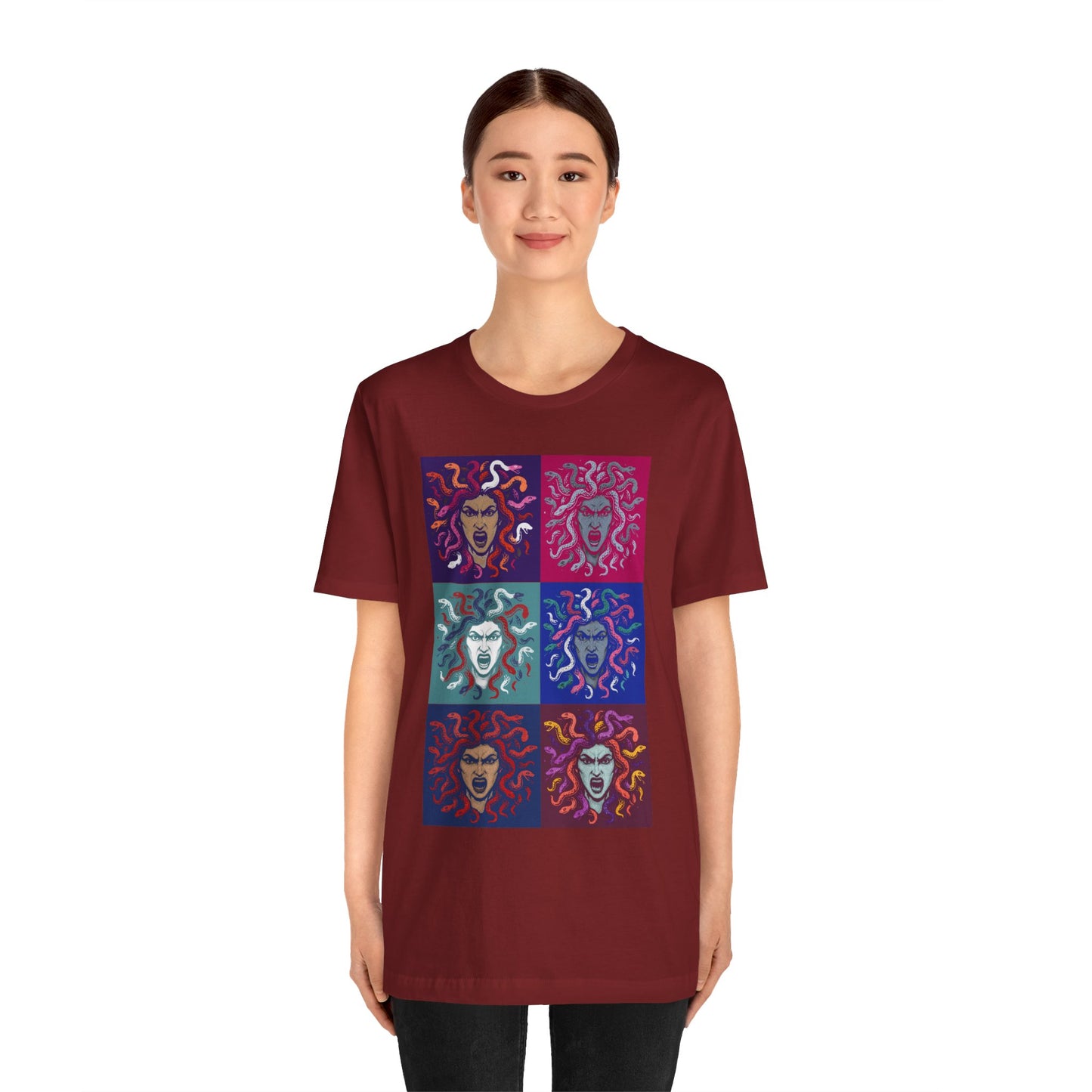 The Female Gaze Medusa T-Shirt – Feminist Pop Art Tee