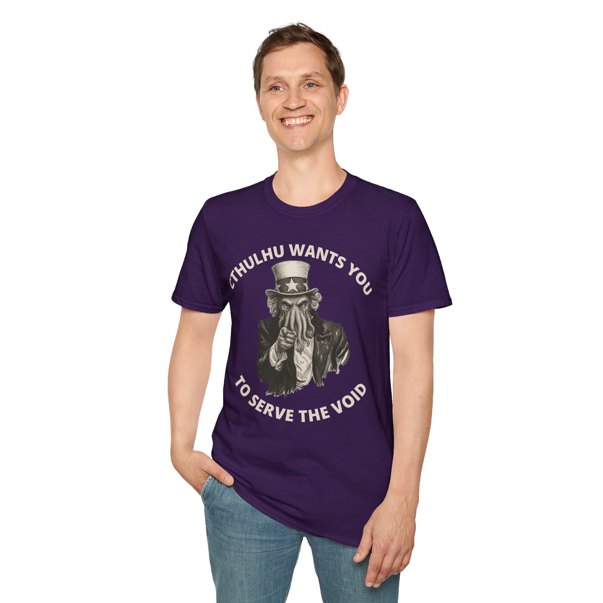 Cthulhu Wants You T-Shirt – Mythos Shirt for HP Lovecraft Fans - WhimSpin - https://whimspin.com
