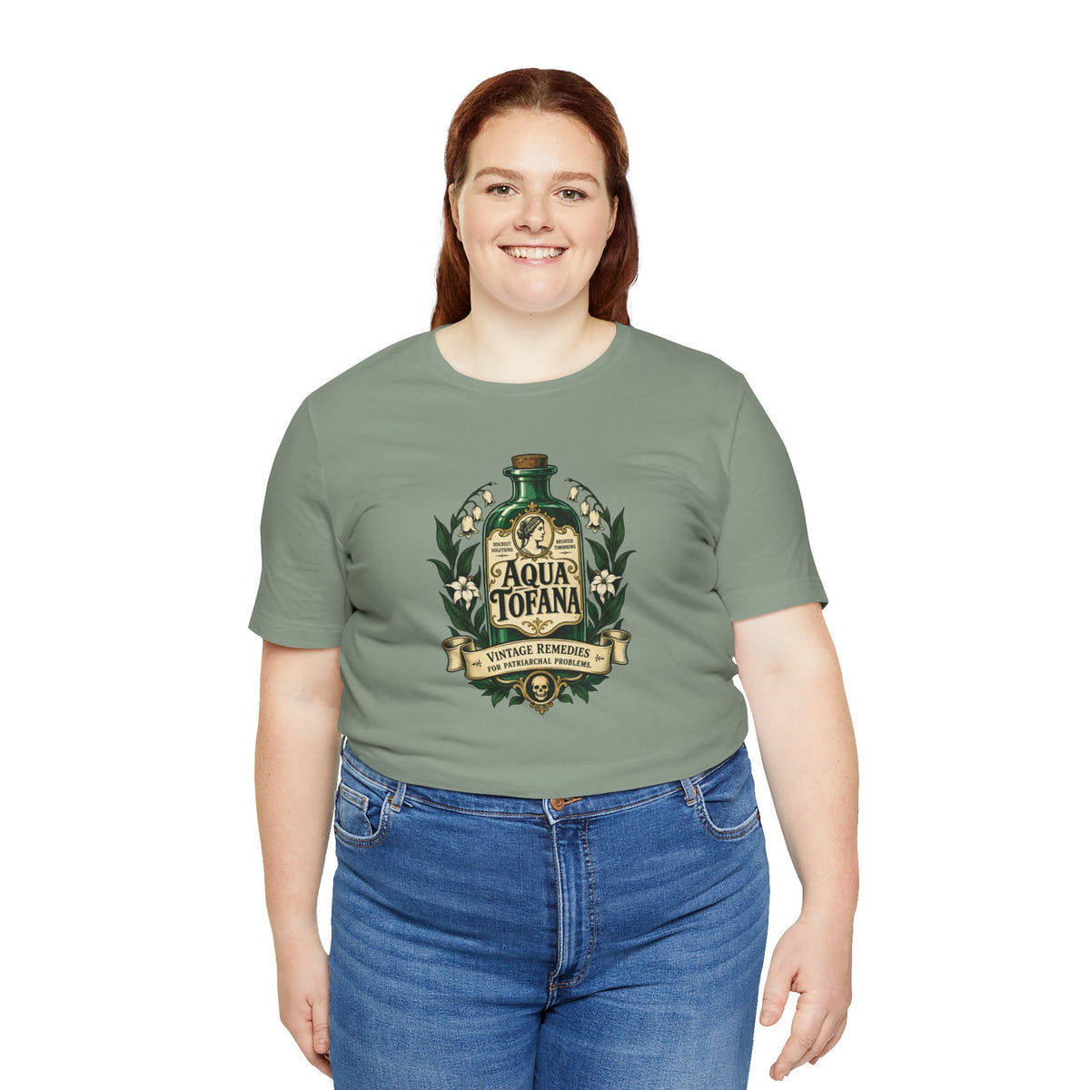 Aqua Tofana T-Shirt – Dark History Feminist Apothecary Tee