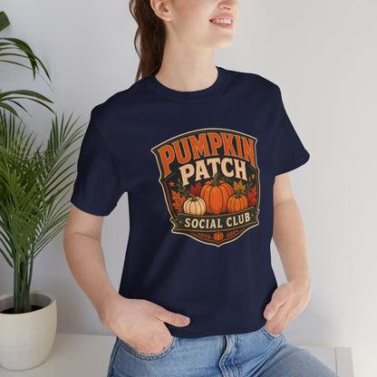 Pumpkin Patch Social Club T-Shirt – Fall Pumpkin Tee