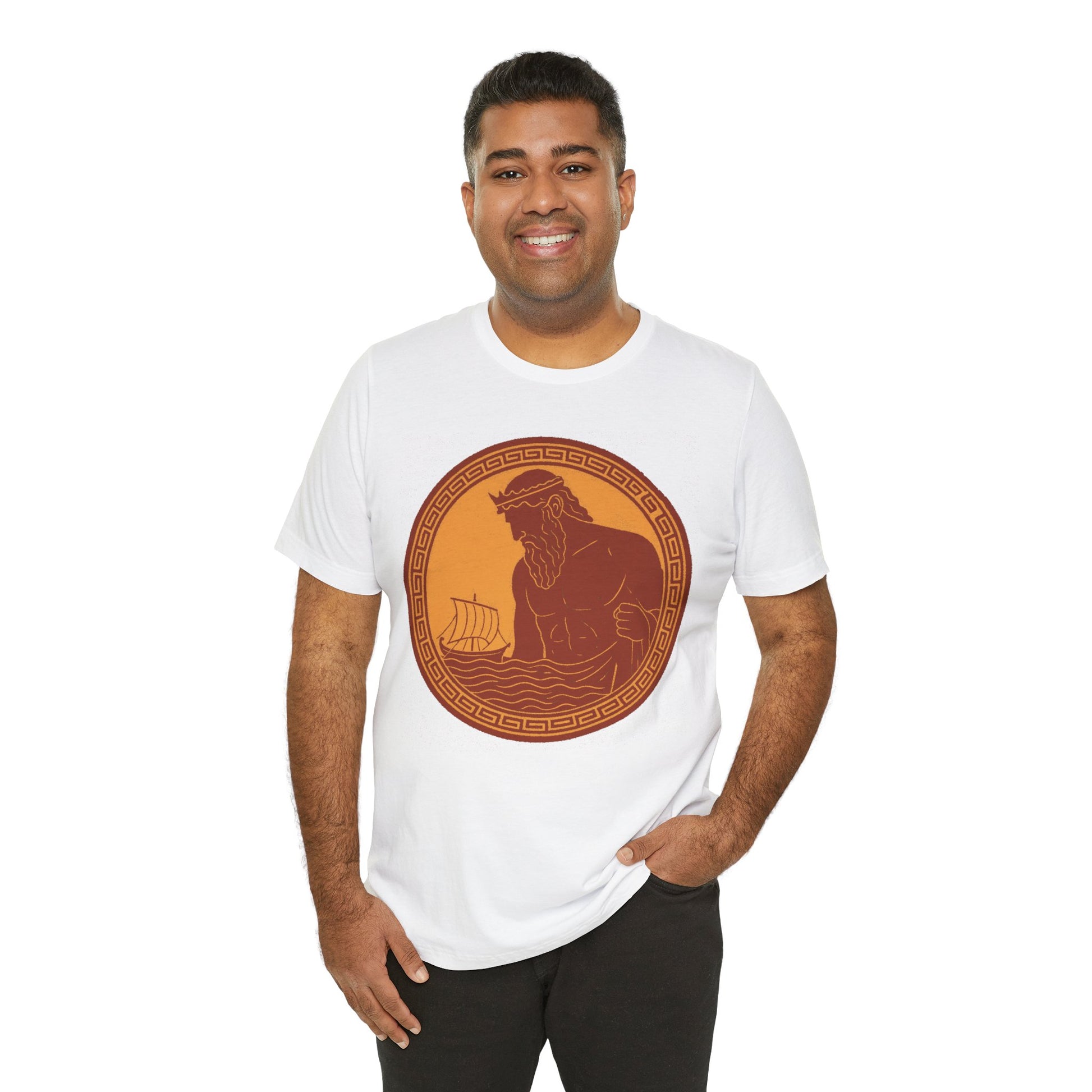 Poseidon Epic T-Shirt – Greek Mythology Ocean God Tee - WhimSpin - https://whimspin.com