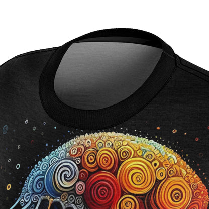 Jellyfish Swirl T-Shirt – Psychedelic Ocean-Inspired Art Tee