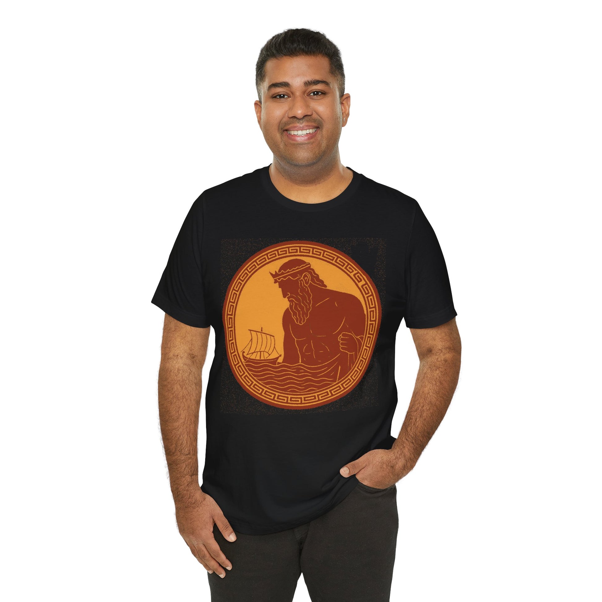Poseidon Epic T-Shirt – Greek Mythology Ocean God Tee - WhimSpin - https://whimspin.com