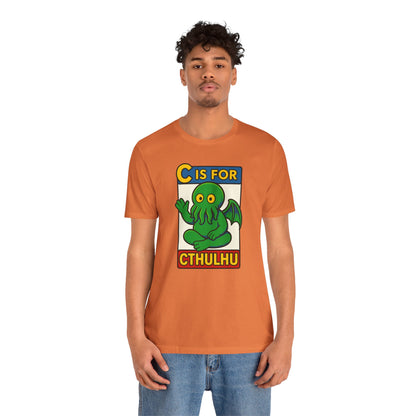 C is for Cthulhu Graphic Tee – Funny Cthulhu Shirt