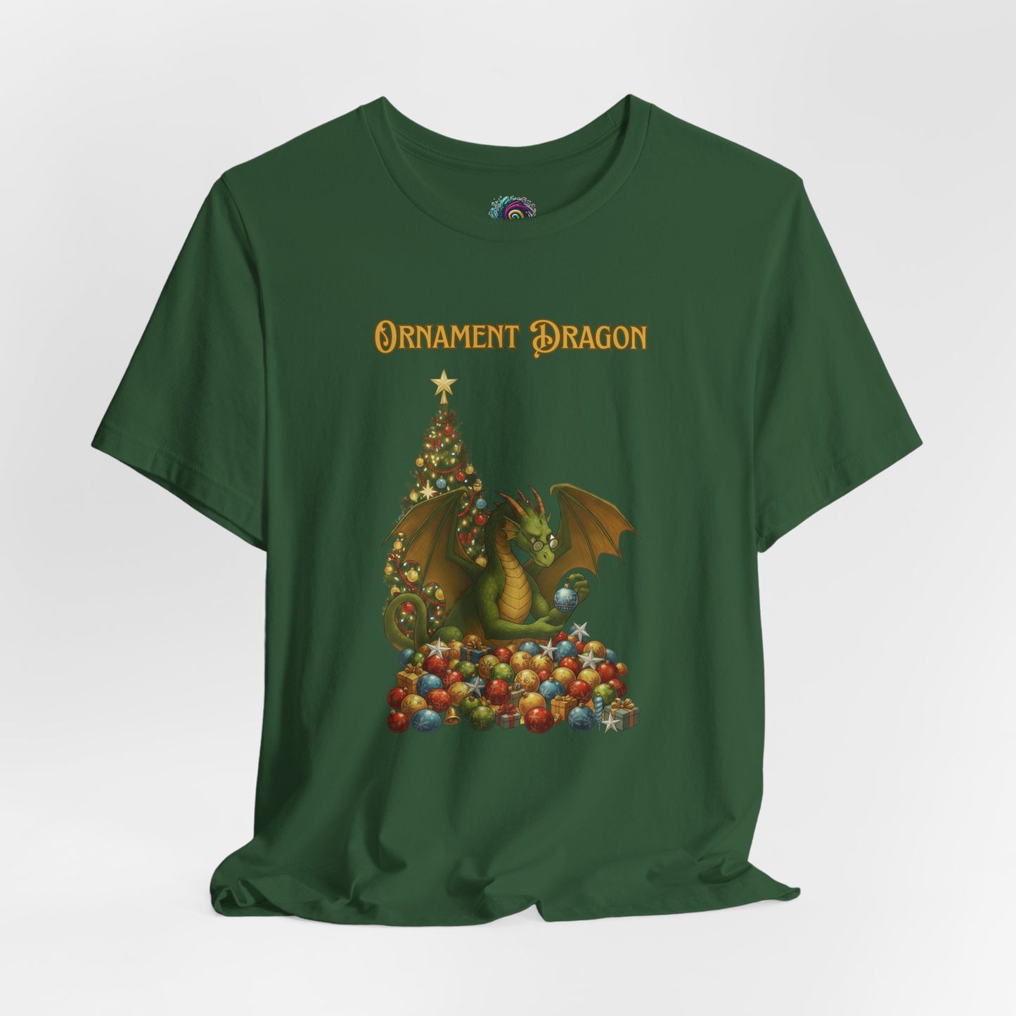 Ornament Dragon T-Shirt – Christmas Dragon Tee for Ornament Lovers
