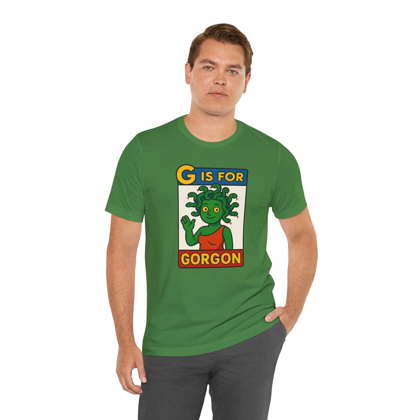 G Is for Gorgon T-Shirt – Funny Gorgon Legend Alphabet Tee