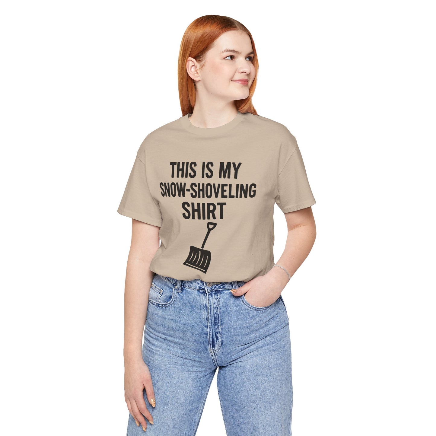 This Is My Snow-Shoveling Shirt – Funny Winter Chore Tee