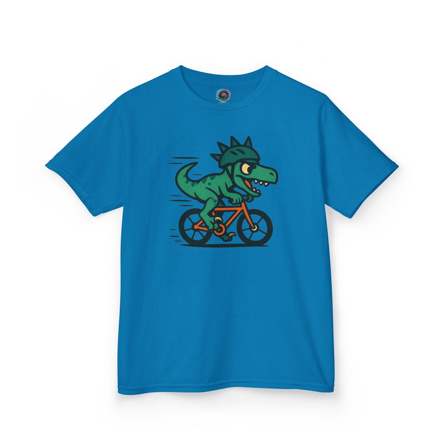 Kids Velociraptor Bike T-Shirt – Funny Dino Velo Tee