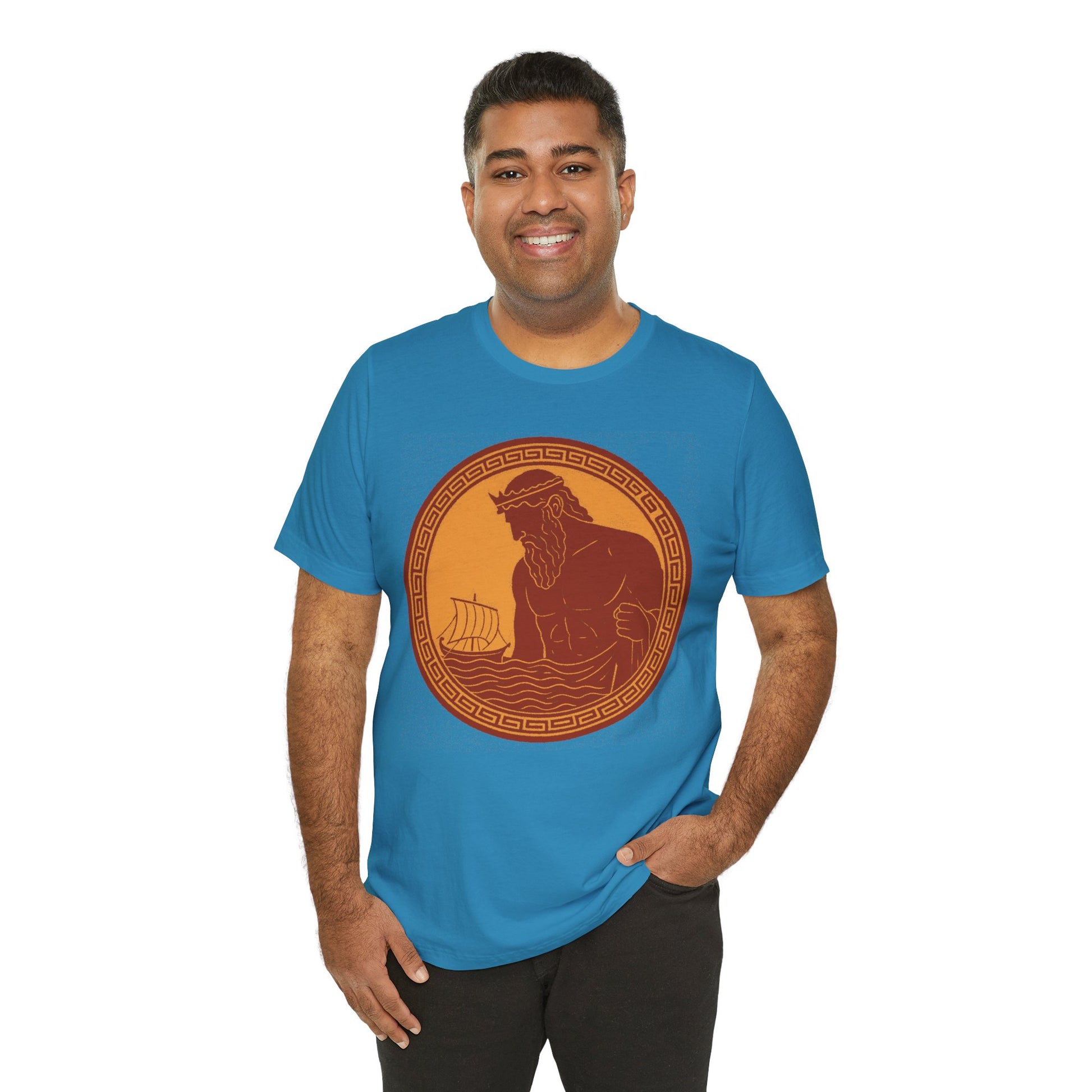 Poseidon Epic T-Shirt – Greek Mythology Ocean God Tee - WhimSpin - https://whimspin.com