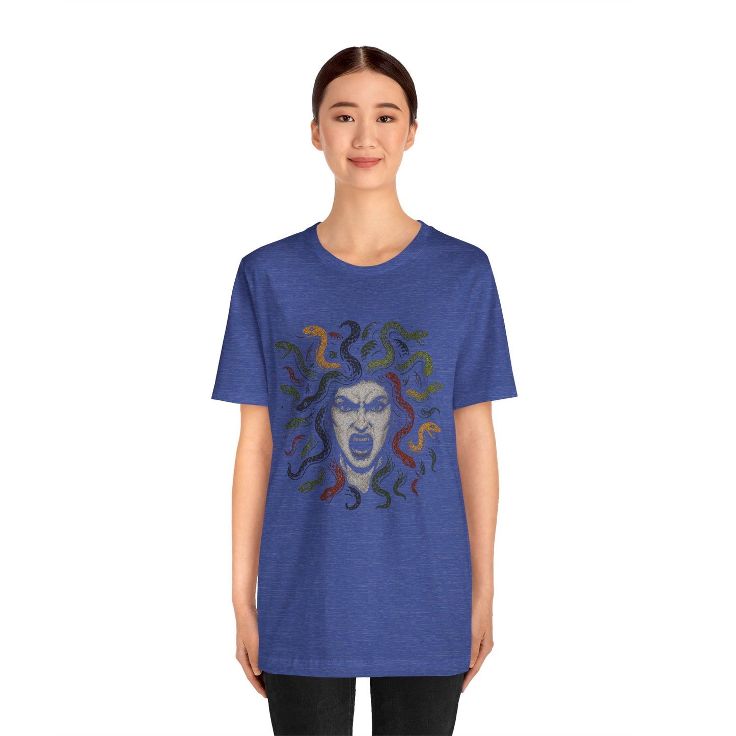 Medusa T-Shirt – Greek Mythology Gorgon Graphic Tee