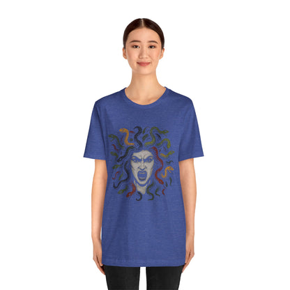 Medusa T-Shirt – Greek Mythology Gorgon Graphic Tee
