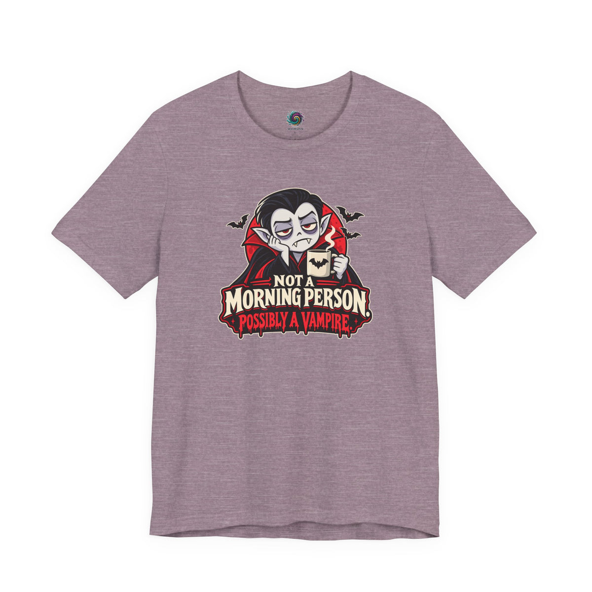 Not a Morning Person Possibly a Vampire T-Shirt – Funny Halloween Tee