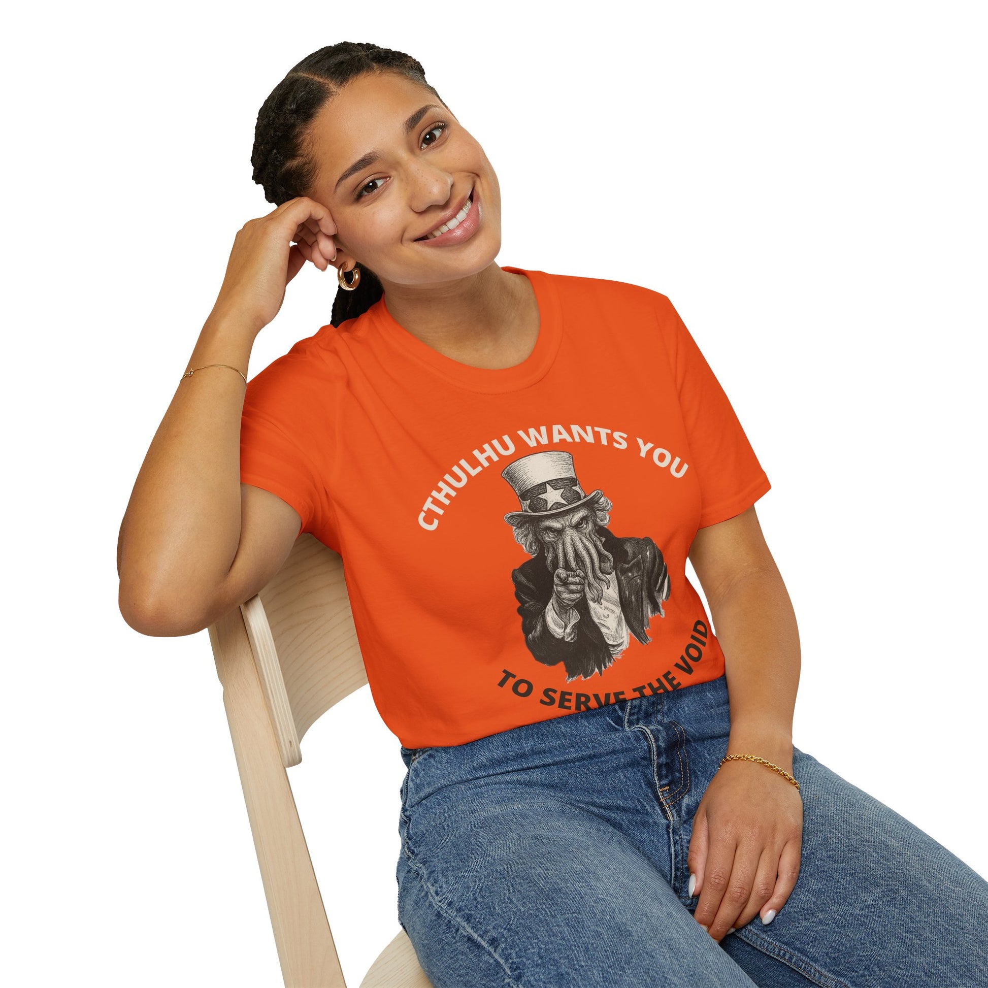 Cthulhu Wants You T-Shirt – Mythos Shirt for HP Lovecraft Fans - WhimSpin - https://whimspin.com