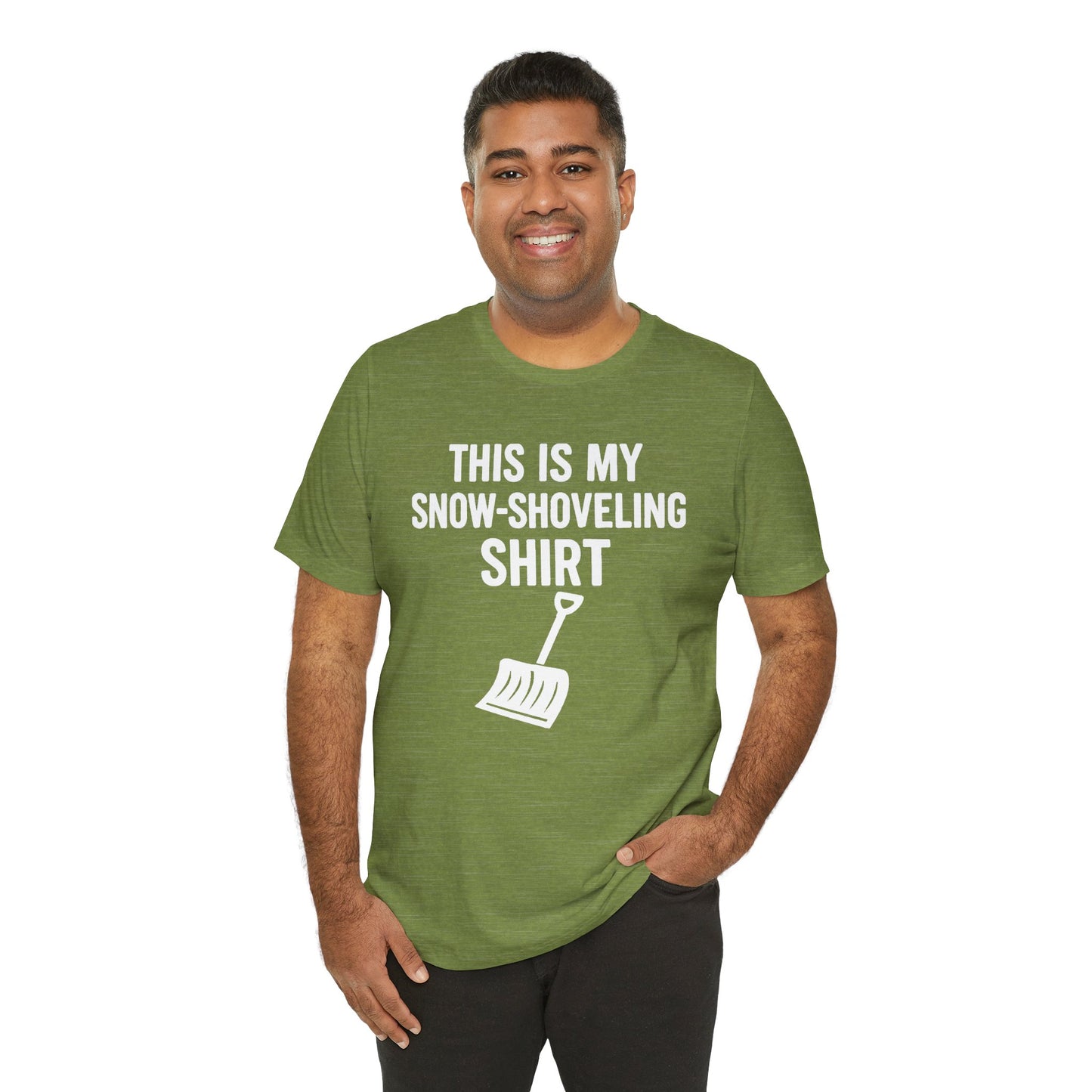 This Is My Snow-Shoveling Shirt – Funny Winter Chore Tee