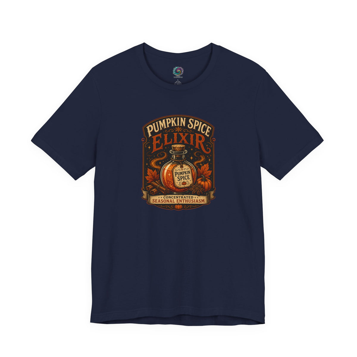Pumpkin Spice Elixir T-Shirt – Funny Witchy Fall Coffee Tee