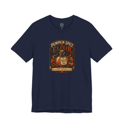 Pumpkin Spice Elixir T-Shirt – Funny Witchy Fall Coffee Tee