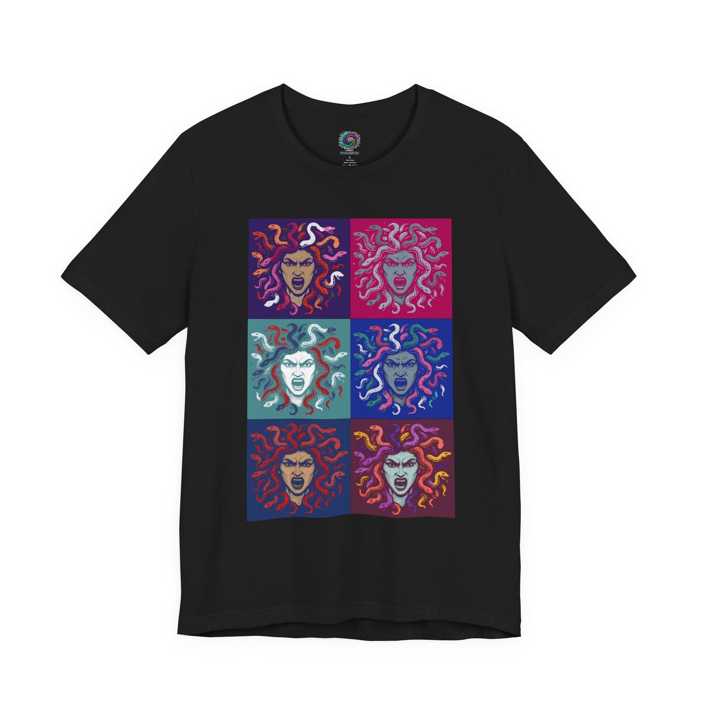 The Female Gaze Medusa T-Shirt – Feminist Pop Art Tee