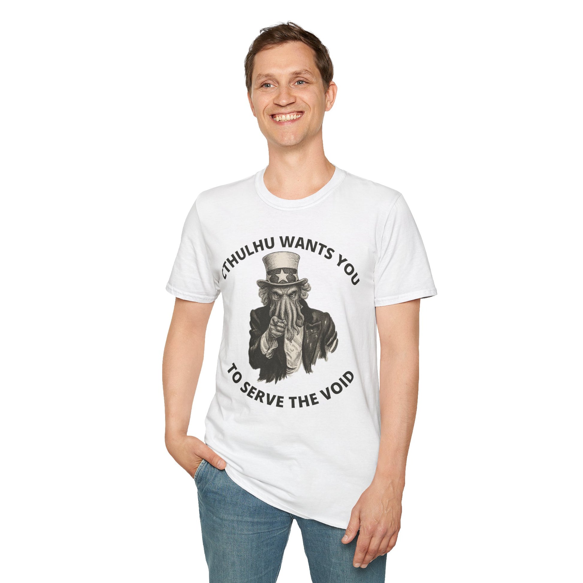 Cthulhu Wants You T-Shirt – Mythos Shirt for HP Lovecraft Fans - WhimSpin - https://whimspin.com