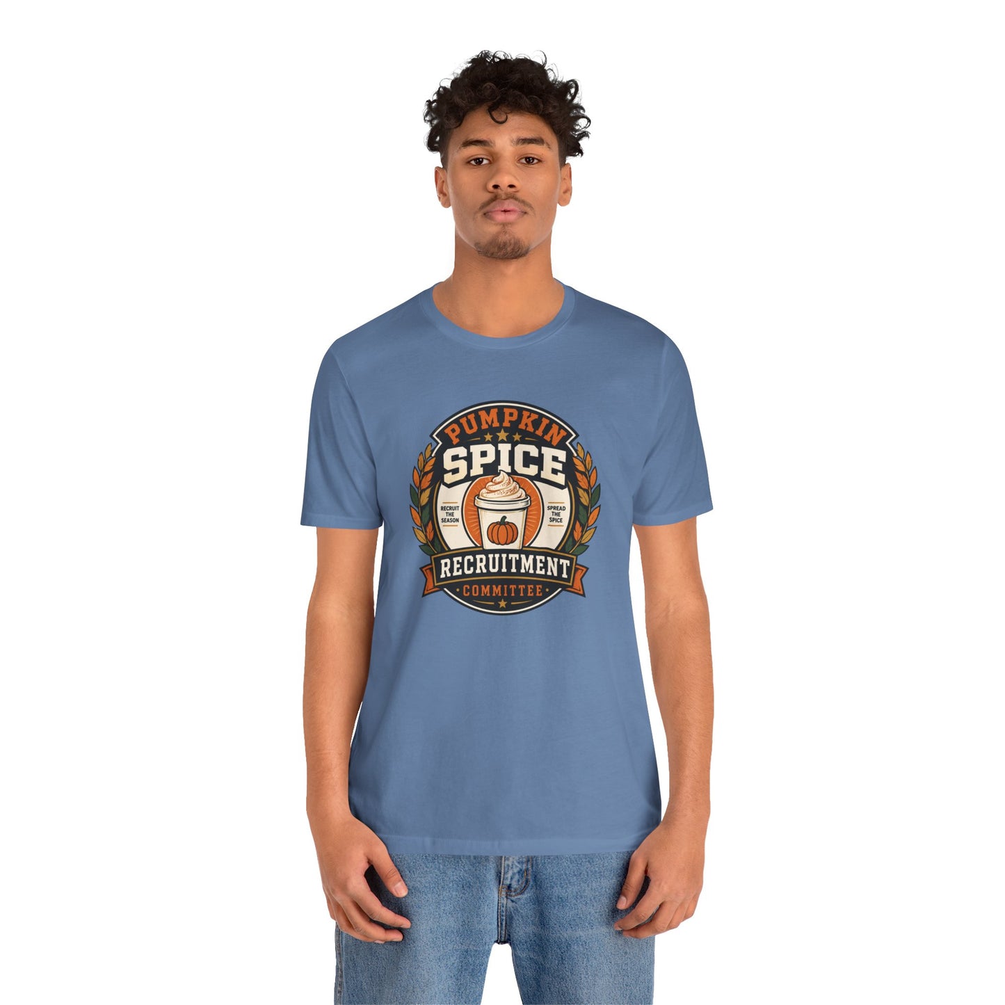 Pumpkin Spice Recruitment Committee T-Shirt – Funny Fall Tee