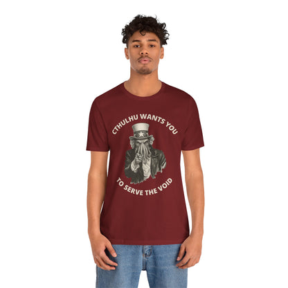 Cthulhu Wants You T-Shirt – Mythos Shirt for HP Lovecraft Fans