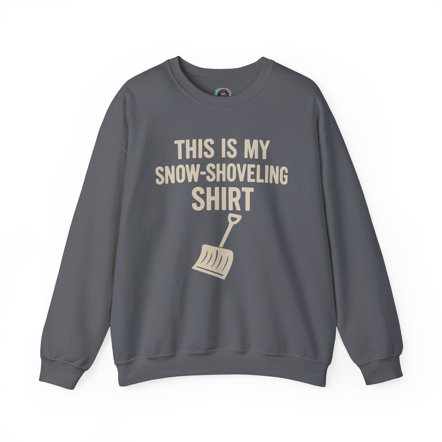 This Is My Snow-Shoveling Shirt – Funny Winter Chore Sweatshirt