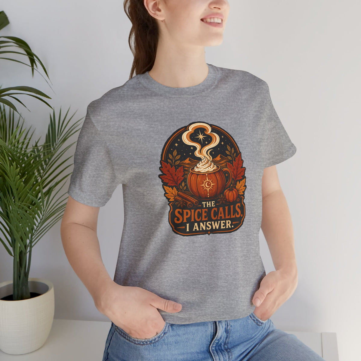 The Spice Calls I Answer T-shirt - WItchy Pumpkin Spice Fall Tee