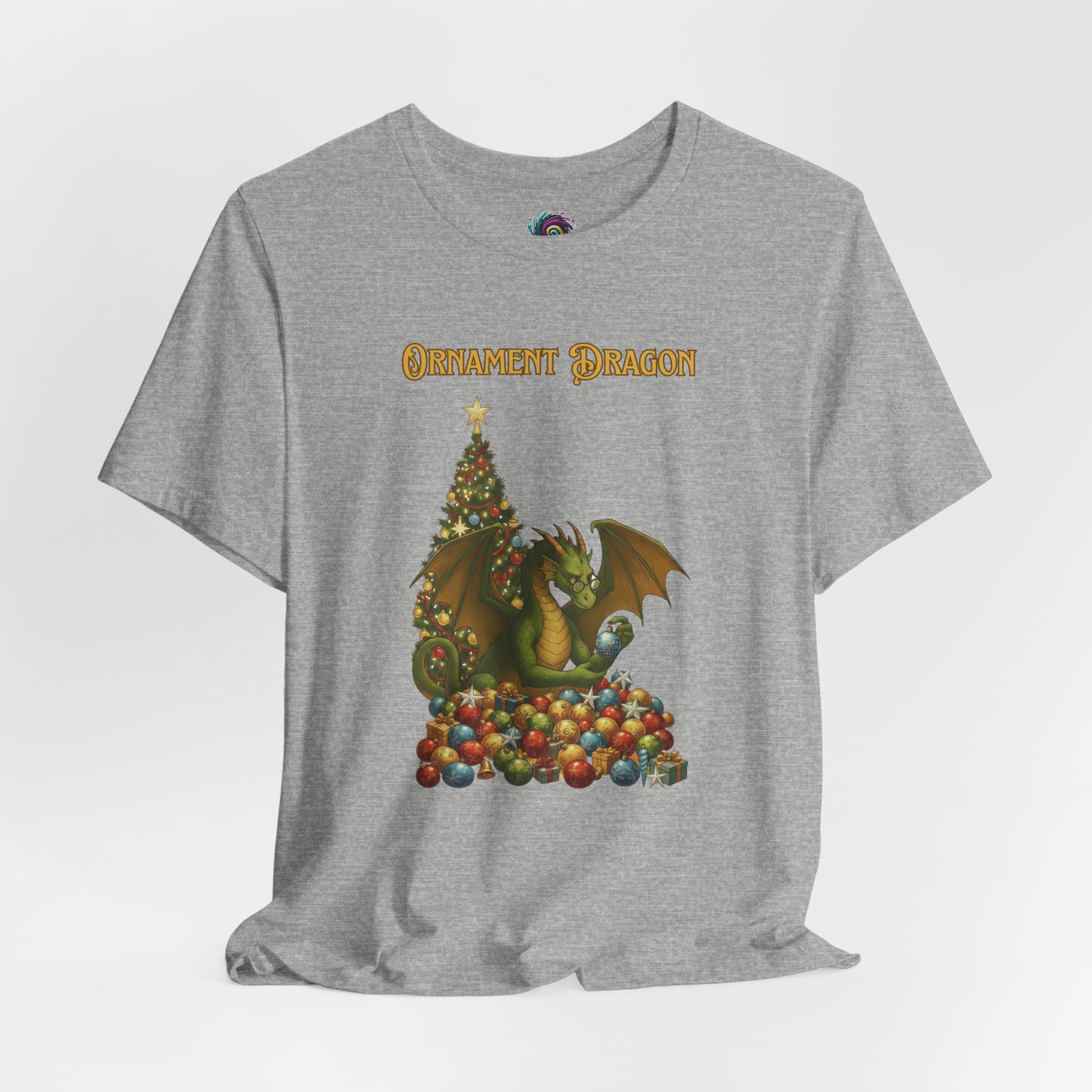 Ornament Dragon T-Shirt – Christmas Dragon Tee for Ornament Lovers