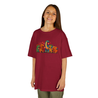 Kids Dinosaur Valentines T-Shirt – Cute Valentine’s Day Dino Tee