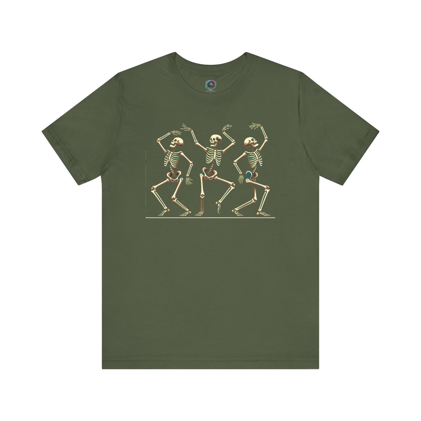 Dancing Skeleton T-Shirt – Funny Halloween Skeleton Shirt for Spooky Season