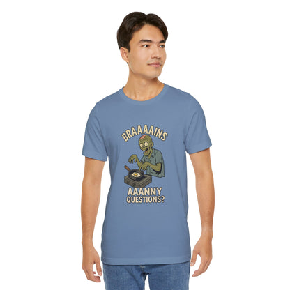 Zombie Brains on Drugs T-Shirt – Funny Halloween Cooking Tee