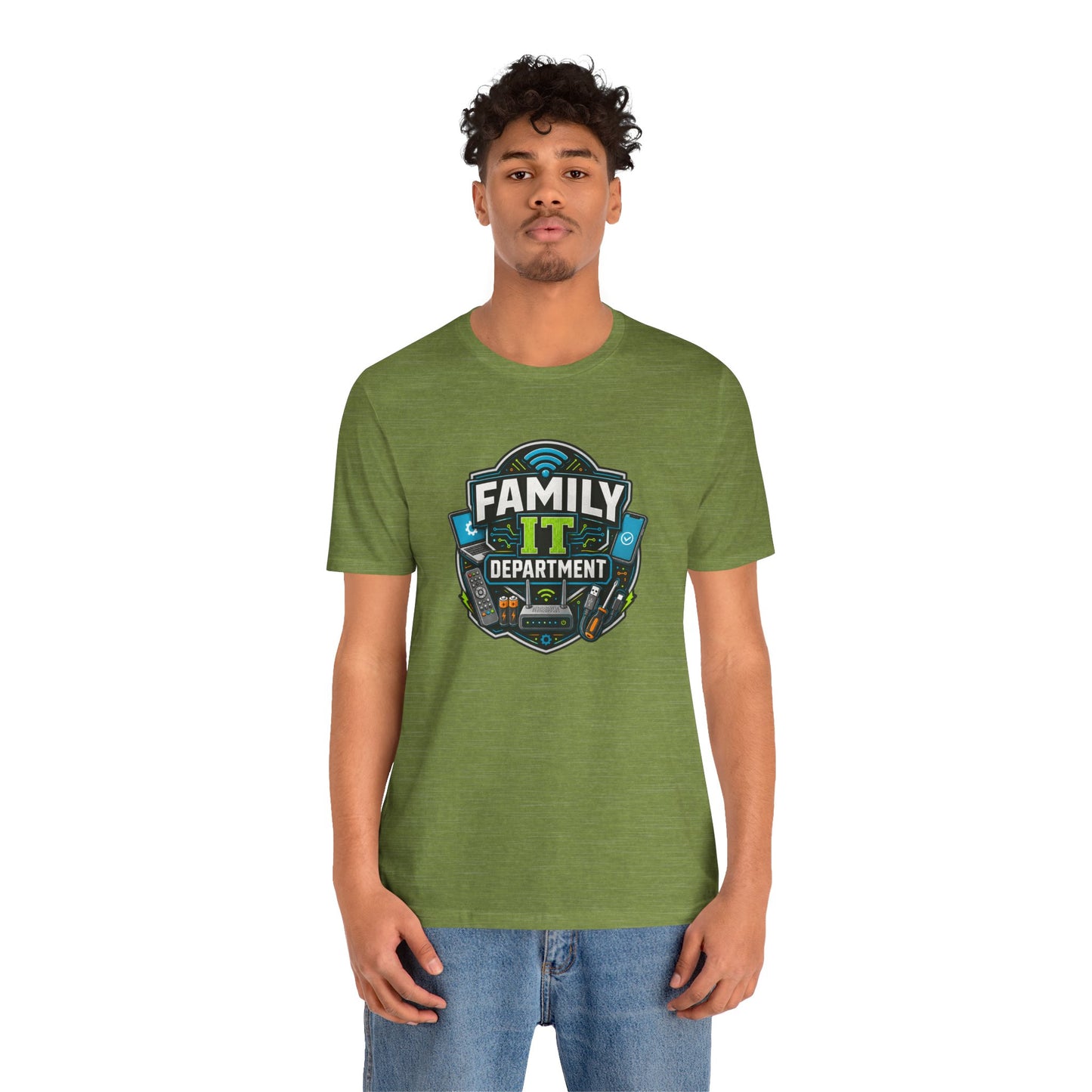 Family IT Department T-Shirt – Funny Household Tech Support Tee