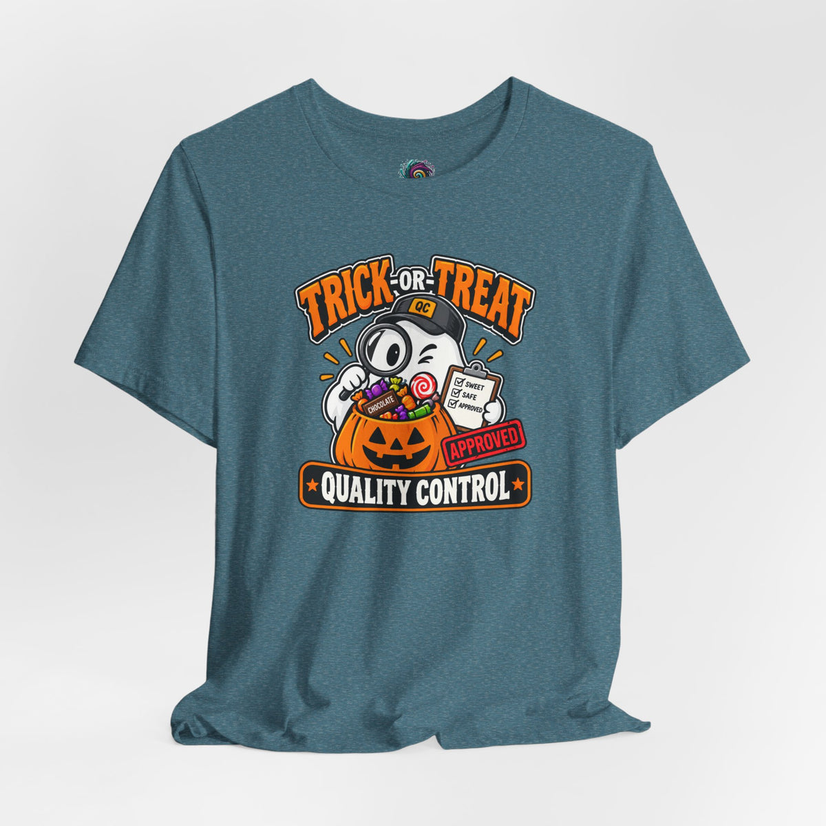 Trick-or-Treat Quality Control T-Shirt – Funny Halloween Candy Tee