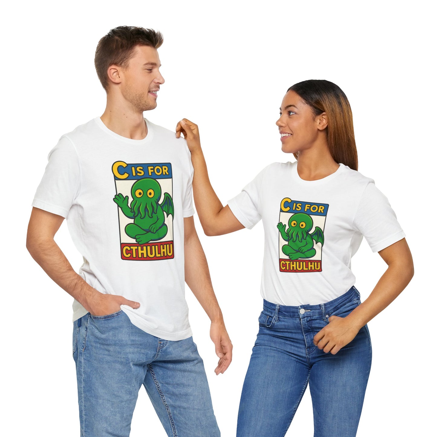 C is for Cthulhu Graphic Tee – Funny Cthulhu Shirt
