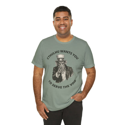 Cthulhu Wants You T-Shirt – Mythos Shirt for HP Lovecraft Fans