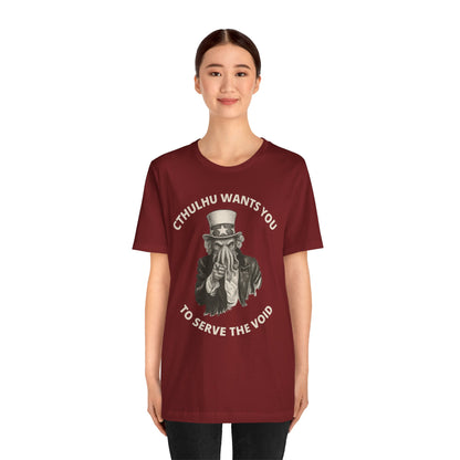 Cthulhu Wants You T-Shirt – Mythos Shirt for HP Lovecraft Fans