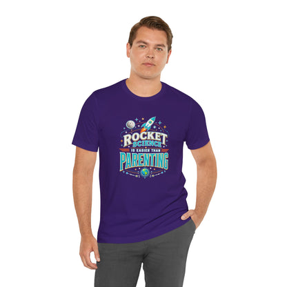 Rocket Science Parenting T-Shirt – Funny Aerospace Parent Tee