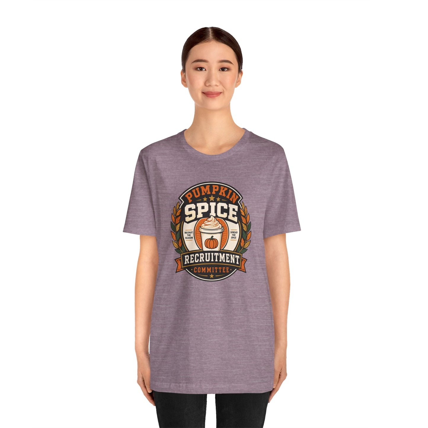 Pumpkin Spice Recruitment Committee T-Shirt – Funny Fall Tee