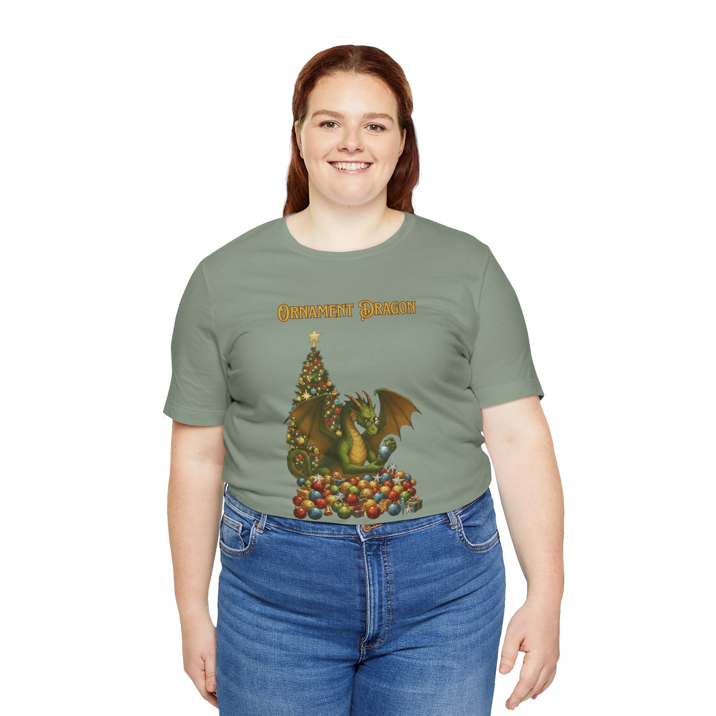 Ornament Dragon T-Shirt – Christmas Dragon Tee for Ornament Lovers