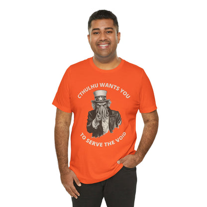 Cthulhu Wants You T-Shirt – Mythos Shirt for HP Lovecraft Fans