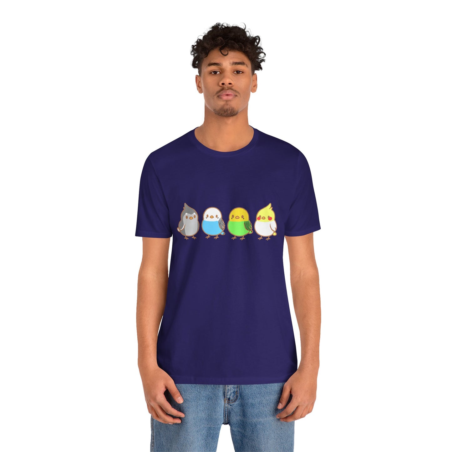 Chirpy Flock Bird T-Shirt – Cute Tee for Animal Lovers - WhimSpin - https://whimspin.com