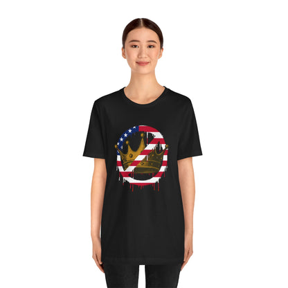 No Kings Protest T-Shirt – Anti-Authoritarian Democracy Graphic Tee
