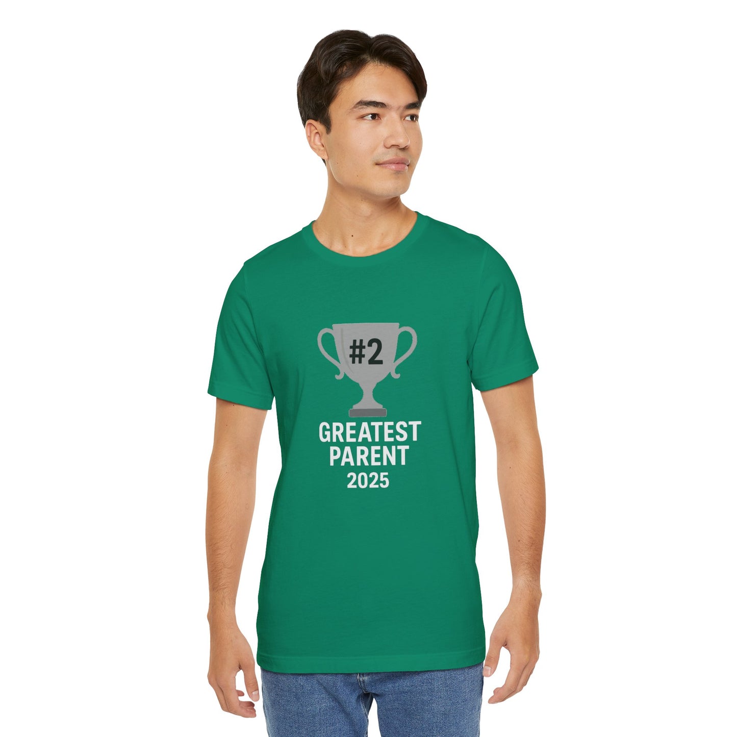 #2 Greatest Parent 2025 T-Shirt – Funny Family Trophy Tee