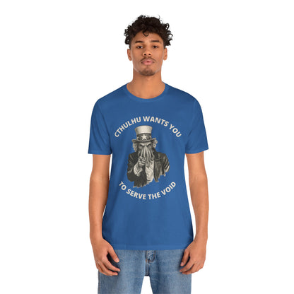 Cthulhu Wants You T-Shirt – Mythos Shirt for HP Lovecraft Fans